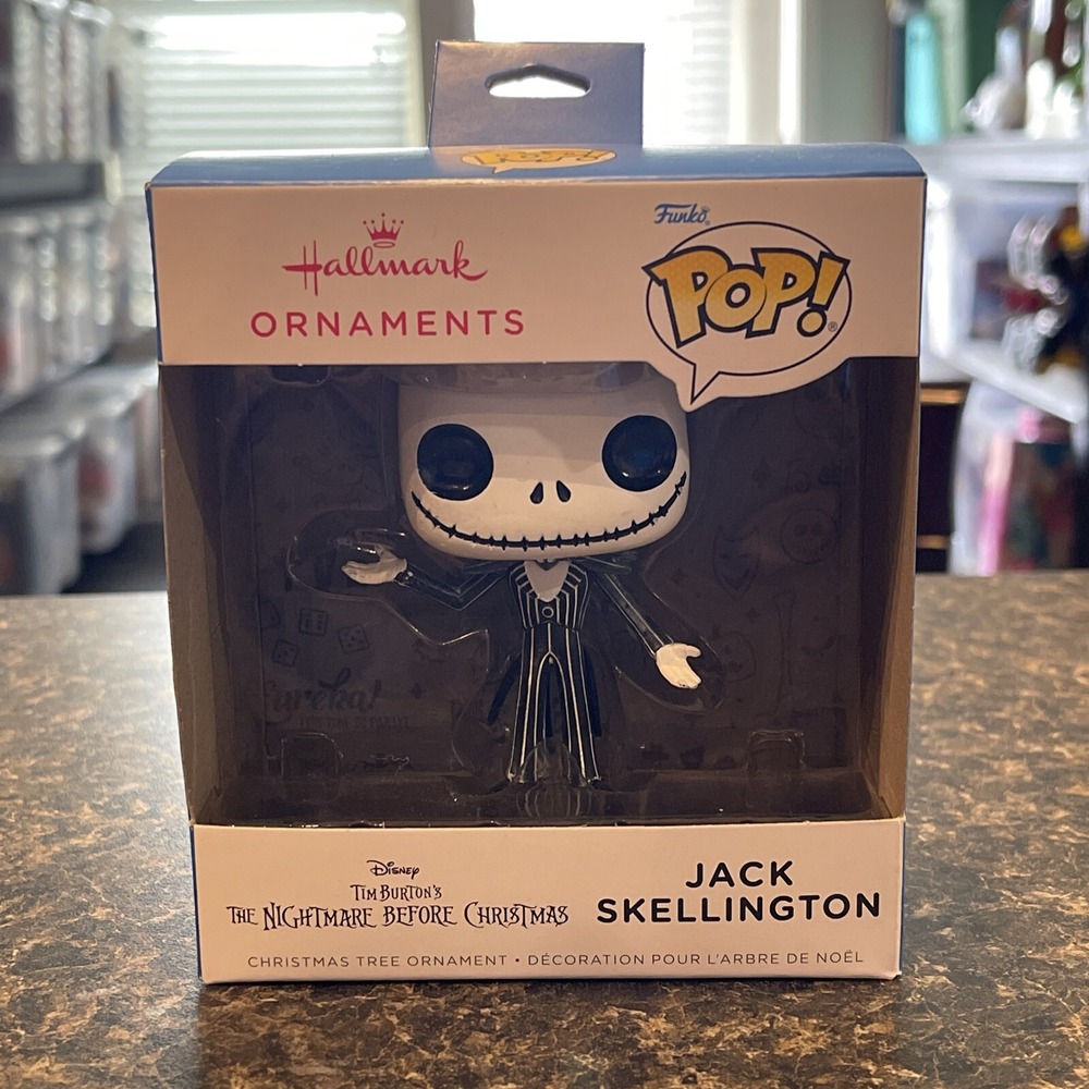 NIB Hallmark Funko Pop Disney Jack Skellington Christmas Ornament NEW #017